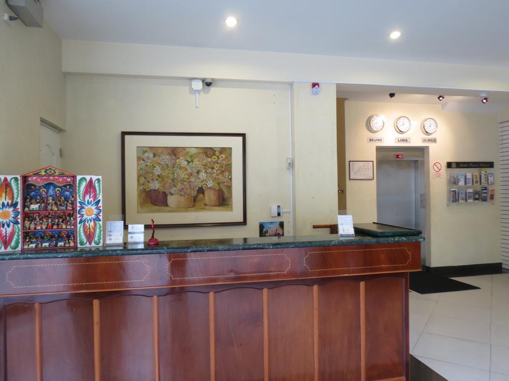 Hotel Plaza Mayor Lima Exteriör bild